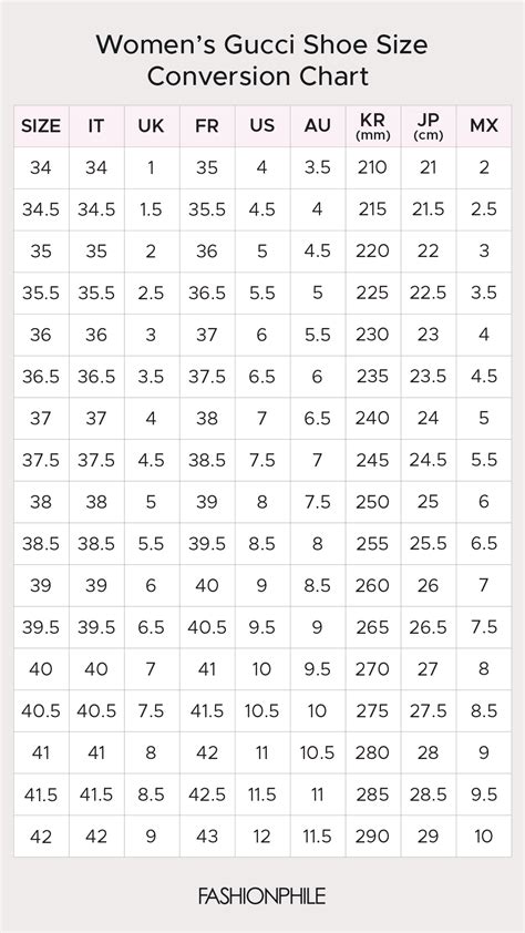 gucci uk size|gucci size conversion chart.